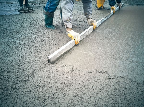 Cement Slab Installation in Painesville