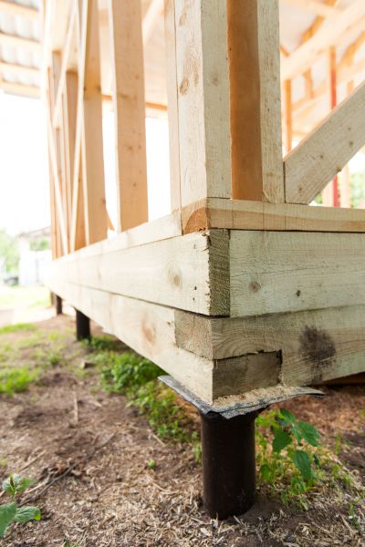 Barn Footing Installation in Painesville