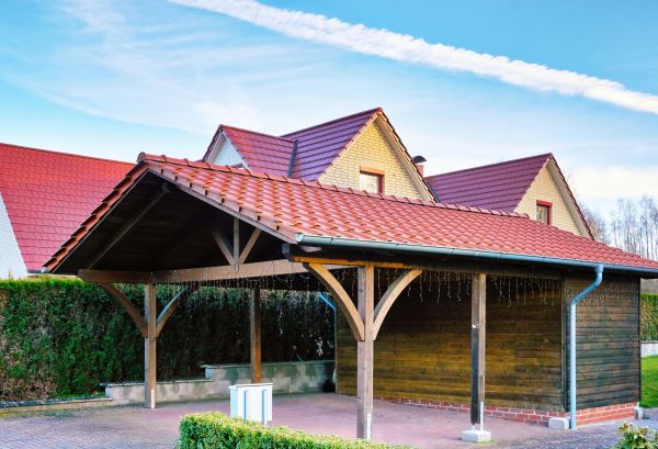 Carport Base Construction in Painesville