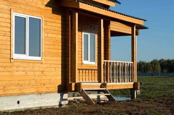 Cabin Footing Construction in Painesville