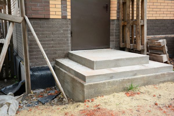Cement Steps Construction in Painesville