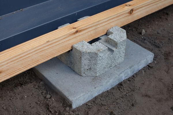 Deck Footing Construction in Painesville