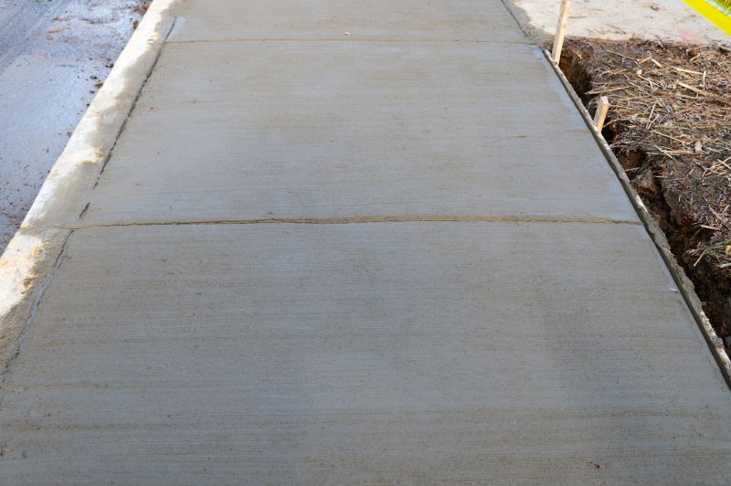 Concrete Sidewalk Construction detail