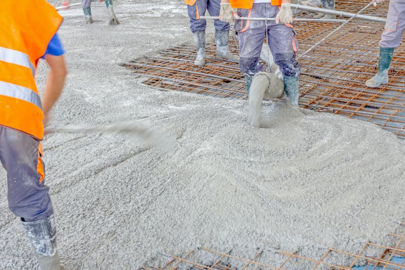 Poured Concrete Slab Service